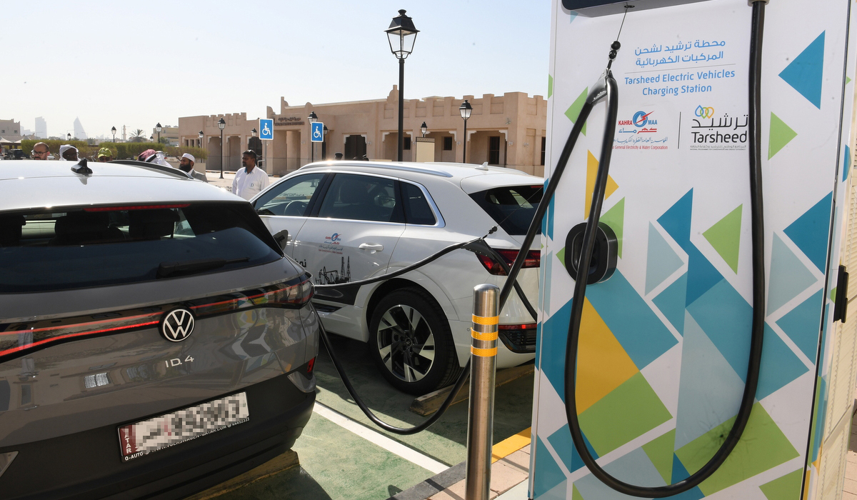 KAHRAMAA Collaborates with General Traffic Department to Inaugurate Electric Vehicles Fast-Charging 